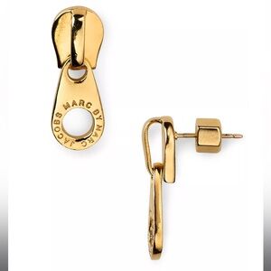 Barely worn MARC by Marc Jacob’s zipper earrings
